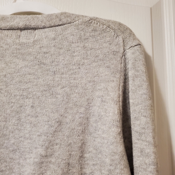 A New Day Cardigan Sweater- Grey/Pink/White (Size XS) - Picture 15 of 16